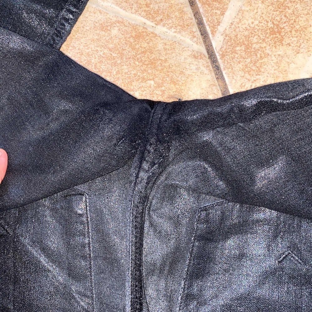Hudson wax coated jeans denim pants bottoms - Picture 8 of 8
